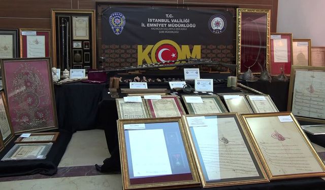 İstanbul’da Tarih Operasyonu: Osmanlı Kalkanları ve Binlerce Eser Kaçakçıların Elinden Kurtarıldı