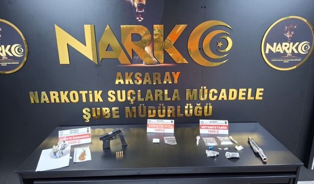 Aksaray NSM'den narkotik operasyonu: 8 tutuklama