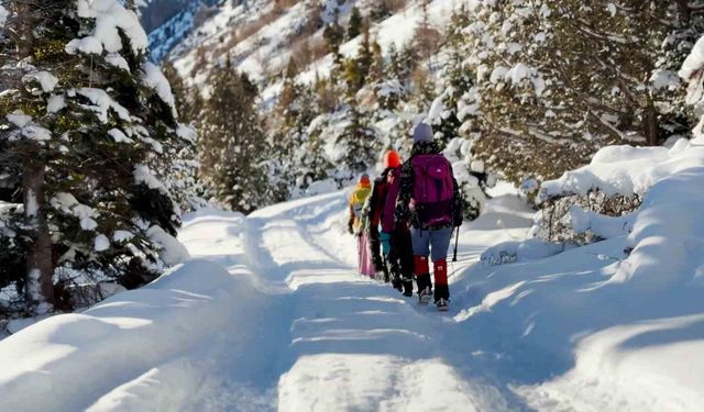Aladağlar'da ziyaretçilere dört mevsim görsel şölen