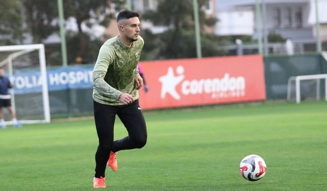 Alanyaspor, Eyüpspor maçı hazırlıklarını tamamladı