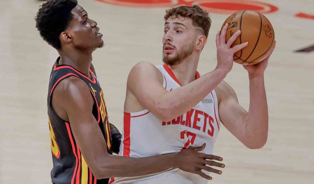 Alperen Şengün'den Atlanta karşısında 9 sayı, 13 ribaund