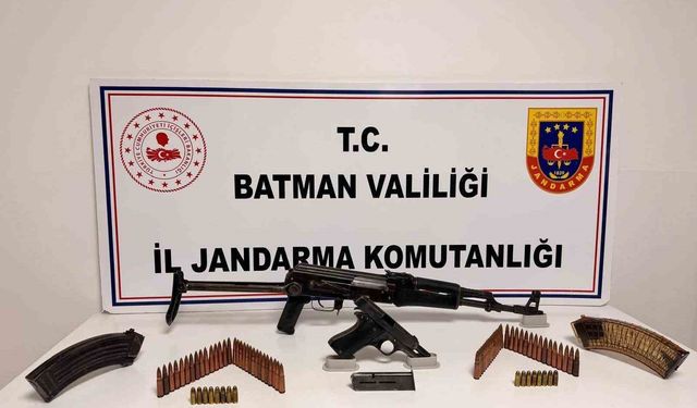 Batman'da silah kaçakçılığı operasyonu