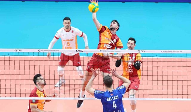 CEV Şampiyonlar Ligi: Galatasaray: 3 - Halkbank: 1