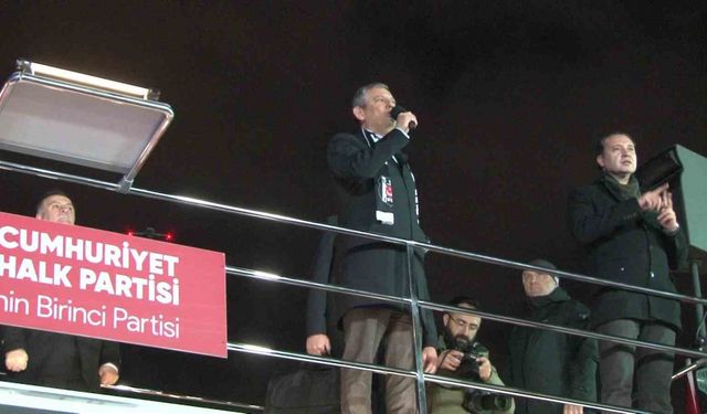 CHP Genel Başkanı Özel: 'İstanbul aynı anda en çok metro inşaatının olduğu il oldu'