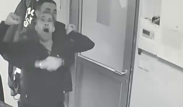 Engelli çalışan, güvenlik görevlisinin heimlich manevrasıyla hayata tutundu