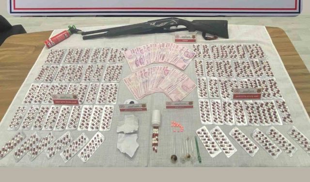 Evinde ve aracında uyuşturucu bulunan şahıs tutuklandı