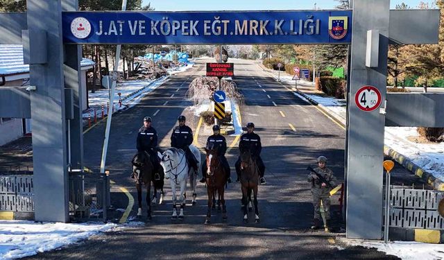 Kapadokya'da asayiş, atlı birliklere emanet