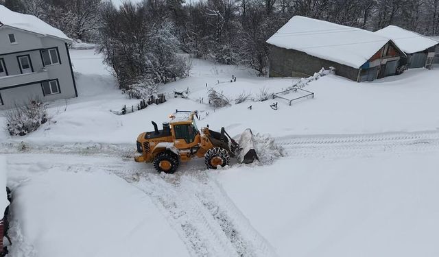 Karabük'te kapalı 123 köy yolu ulaşıma açıldı