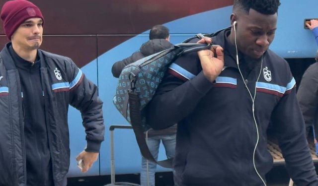 Trabzonspor Kocaeli'ye gitti