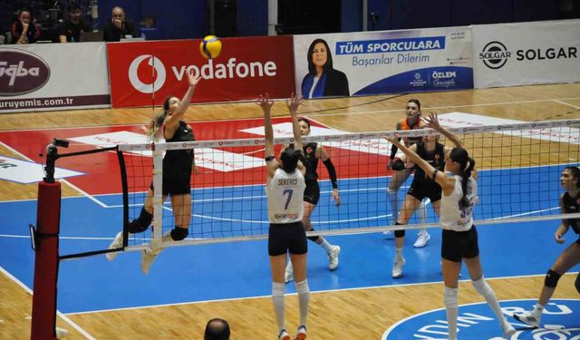 Vodafone Sultanlar Ligi: Aydın Büyükşehir Belediyespor: 0 - Galatasaray: 3