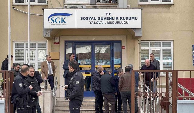 Yalova SGK İl Müdürlüğü avukatına silahlı saldırı