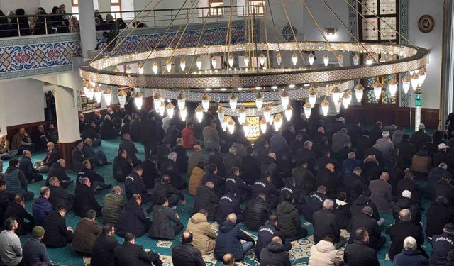 Yalova'da şehit polisler için mevlit okutuldu