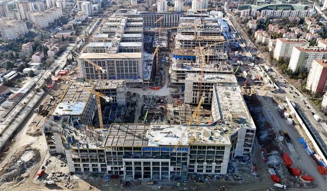 Yeni Ankara Adalet Sarayı yükseliyor: Adalet hizmetleri tek merkezde toplanacak
