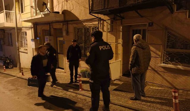 Yeni yıla balkonda mahsur kalarak girdi