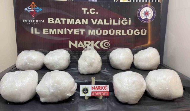 Yağ Tenekelerinden 45 Kilo Metamfetamin Çıktı