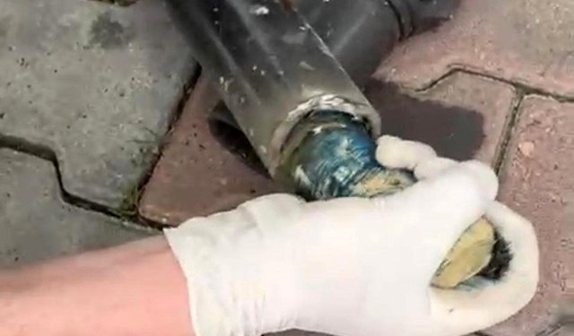 Aracın aks ve şaftında 5 kilo 300 gram uyuşturucu ele geçirildi