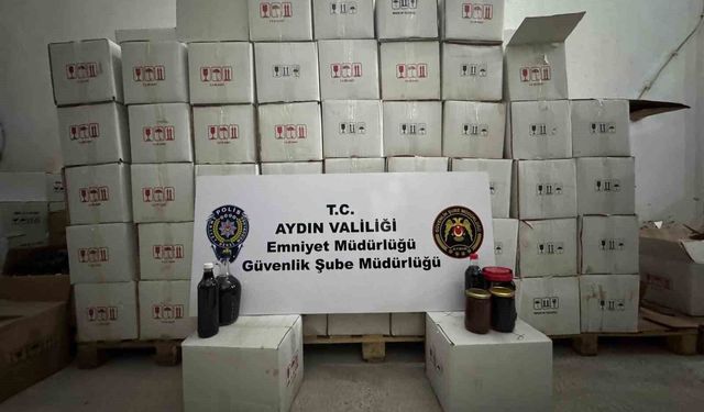 Aydın'da sahte gıda operasyonu