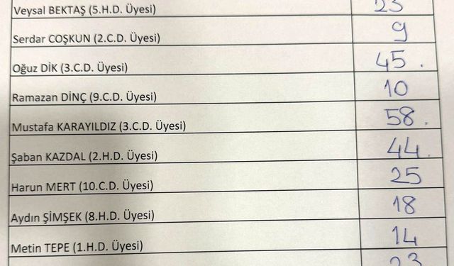 AYM üyeliği için 3 aday belirlendi