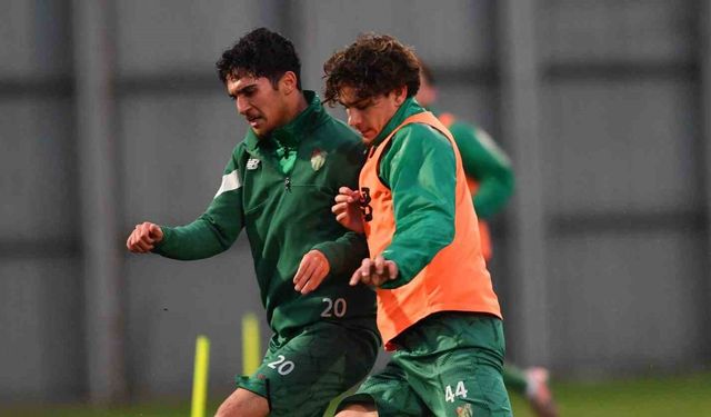 Bursaspor, Kırklarelispor maçı hazırlıklarına başladı