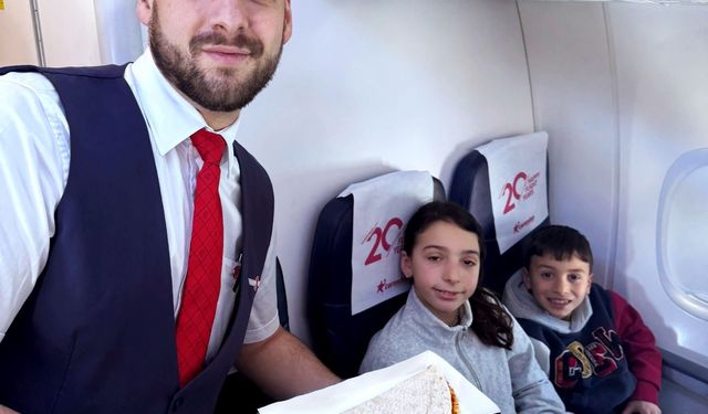 Corendon Airlines uçuşlarında Mangal Lahmacun'a yoğun ilgi