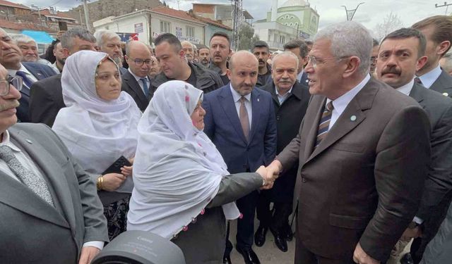 Dervişoğlu, İYİ Parti kurucusu Korkmaz'ın başörtüsü için hakaret ettiği Mihalgazi Belediye Başkanı'nı ziyaret etti