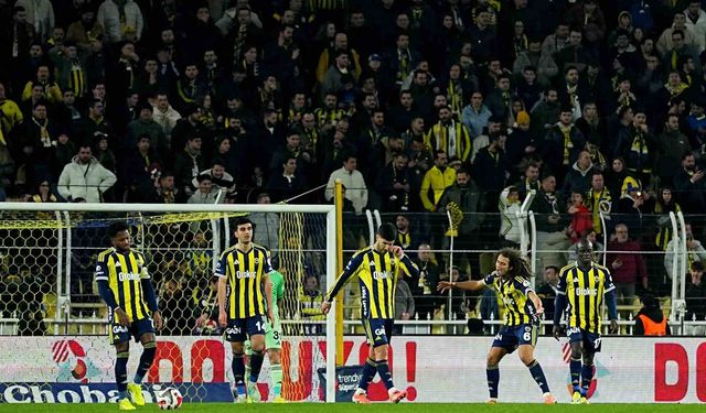 Fenerbahçe'nin galibiyet serisi 4. kez Kadıköy'de sona erdi