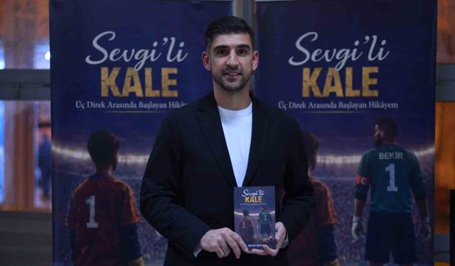İnegölspor'un kalecisi Bekir Sevgi'nin 'Sevgi'li kale' isimli kitabının lansmanı yapıldı