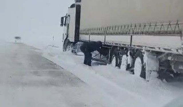 Kars'ta kar, kazaları beraberinde getirdi