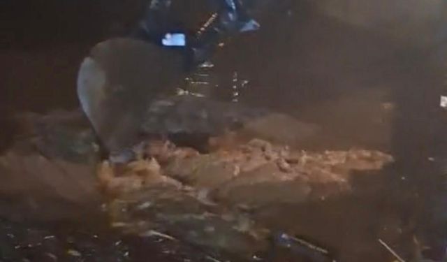 Kayseri'de selden dolayı tıkanan kanallar açıldı