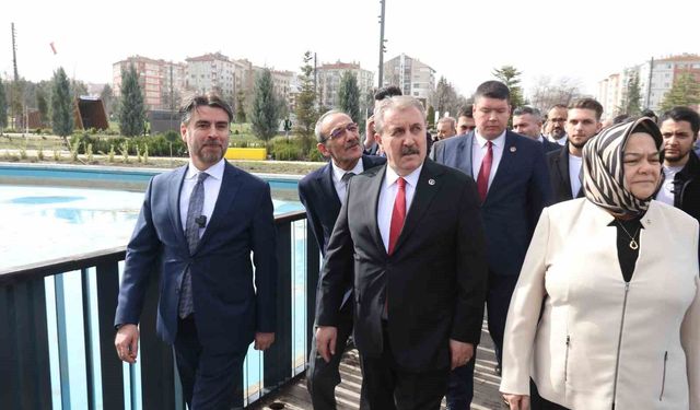 Recep Tayyip Erdoğan Millet Bahçesi'nin yeniden düzenlenmiş hali göz doldurdu