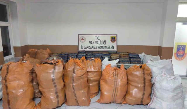 Van'da gümrük kaçağı malzeme ele geçirildi