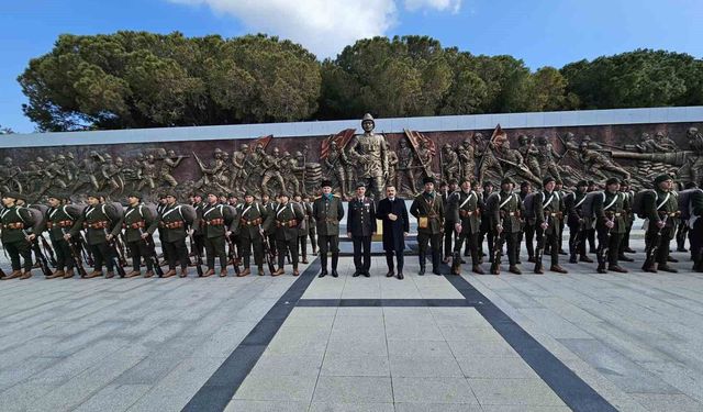 Atatürk'ün taarruzu değil ölmeyi emrettiği '57. Alay' yeniden kuruldu