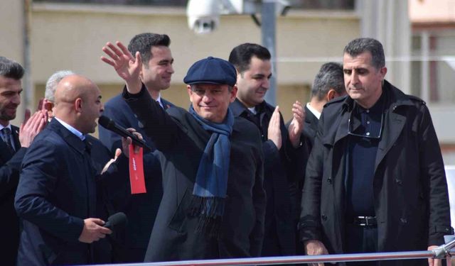 CHP Genel Başkanı Özel: 'Karaman'da da Türkiye'de de mutlaka birinci parti olacağız'