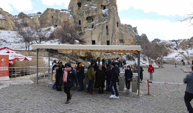 Kapadokya 3 günlük bayram tatilinde 57 bin 988 ziyaretçiyi ağırladı