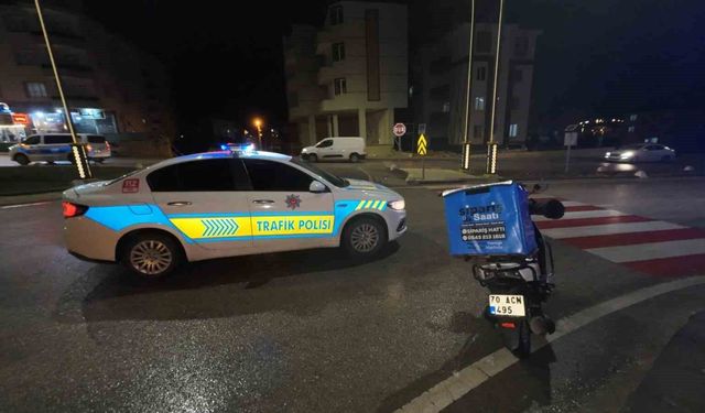 Karaman'da motosiklet kazası: 1 yaralı