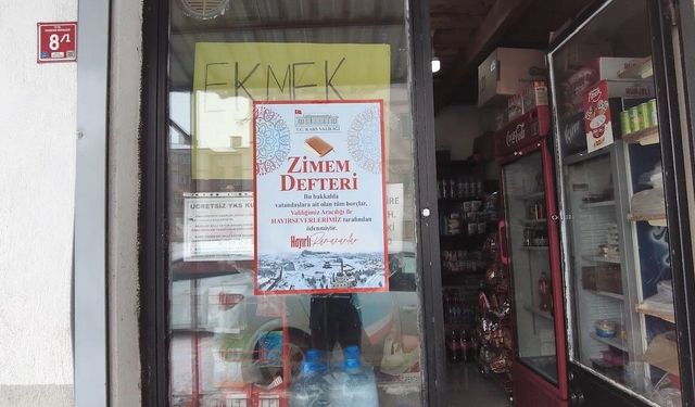 Kars'ta zimem defteri geleneği yaşatılıyor