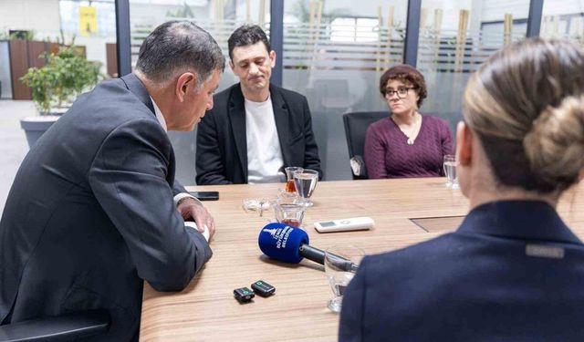 Minguzzi ailesinden Başkan Tugay'a ziyaret