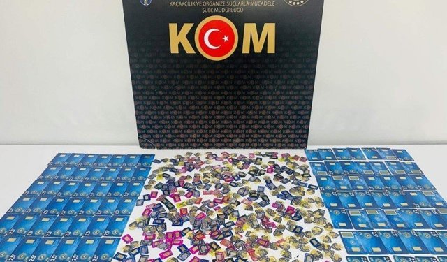 Niğde'de 5.5 milyon TL değerinde sahte altın ele geçirildi