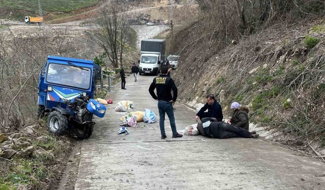 Ordu'da patpat kazası: 1'i ağır 2 yaralı