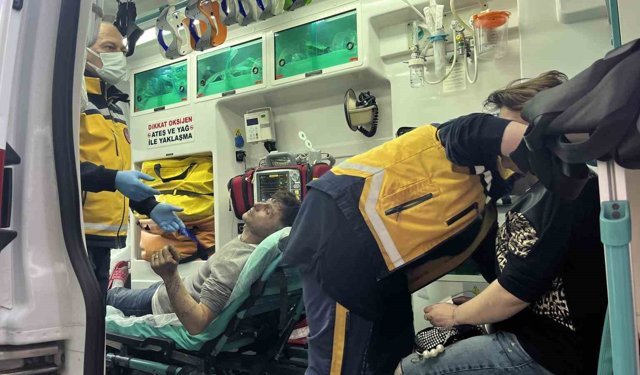 Ordu'da yangın: Kedilerini kurtarmak isteyen karı koca dumandan etkilendi