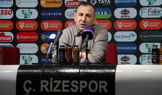 Recep Uçar: 'İlk defa 3 maç üst üste gol yemeden galip gelerek taraftarlarımızı mutlu ettik'