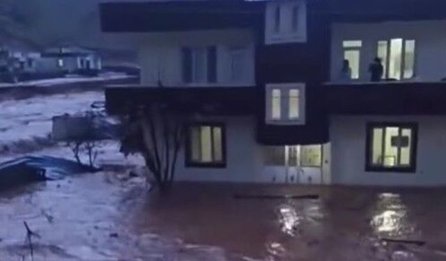 Şırnak'ta sağanak sele neden oldu, evleri su bastı