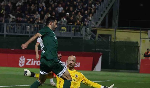 Ziraat Türkiye Kupası: Aliağa FK: 0 - Gençlerbirliği: 0 (İlk yarı)