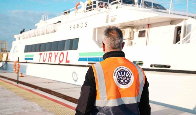Aliağa'dan Midilli'ye düzenli seferler başladı