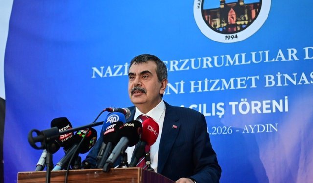 Bakan Tekin, Nazilli'de Erzurumlular Derneği'nin açılışına katıldı