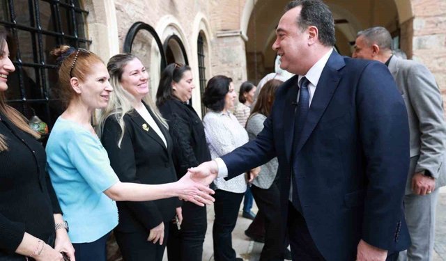 Başkan Dutlulu, MASMEK kursiyerleriyle buluştu