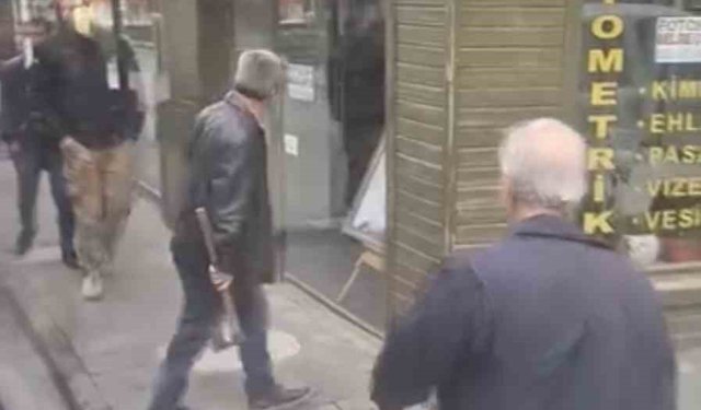 Bursa'da trafikte baltalı dehşet