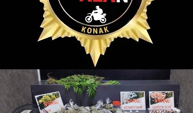 İzmir'de seraya çevirdiği evde kenevir yetiştiren şahıs tutuklandı