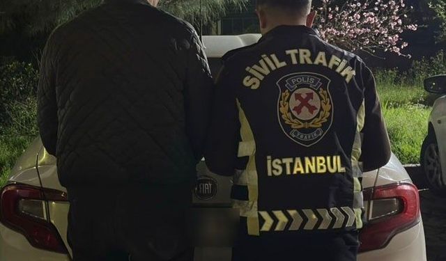 Küçükçekmece'de ters yönde giden sürücüye 31 bin lira ceza