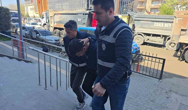 Okullarda eylem yapacağı iddiasıyla gözaltına alınan şüpheli adliyeye sevk edildi